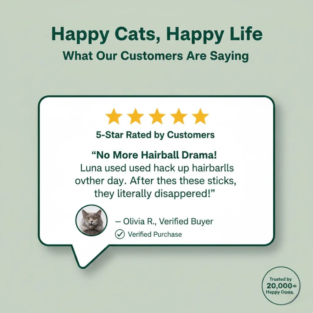 All Natural Cat Grass Chewing Sticks