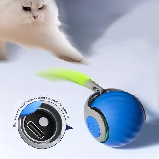 SpeedyTail - Interactive Rechargable Cat Ball Toy